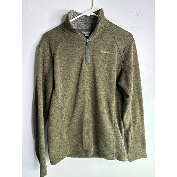 Men's Eddie Bauer Radiator Fleece Quarter-Zip Pullover size medium - Picture 1 of 5